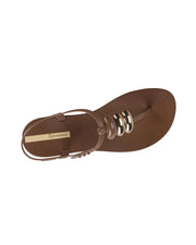 Ipanema Womens Class Blown Up Sandal Brown Bronze