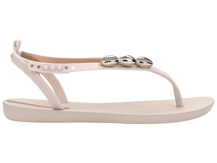 Ipanema Womens Salty II Sandal Beige Gold