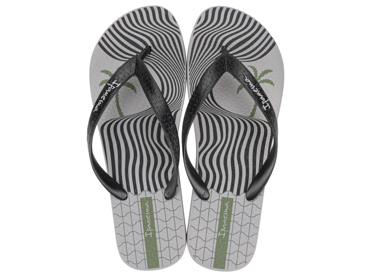 Ipanema Mens Summer V Ad Grey Black Green