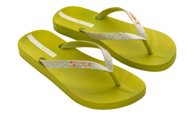 Ipanema Womens Ana Sparkle Green Glitter