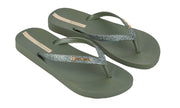 Ipanema Womens Ana Sparkle Green Glitter Green