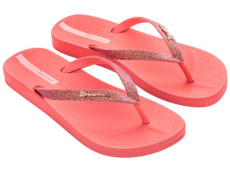 Ipanema Womens Ana Sparkle Pink Glitter