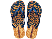 Ipanema Womens Animale Print VI Yellow Pearly Blue