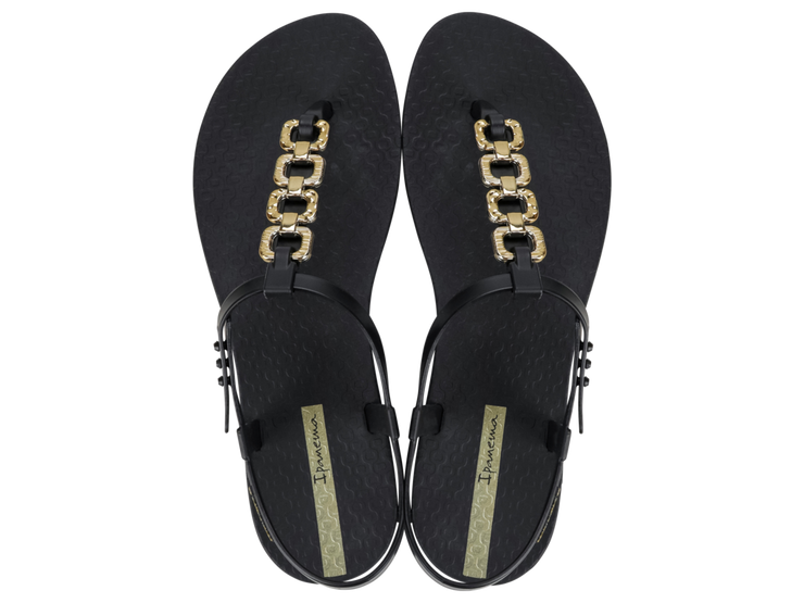 Ipanema Womens Class Forever Black Gold