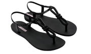 Ipanema Womens Class Infinity Sandal Black Black Lilac