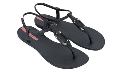 Ipanema Womens Class Linea Black Black Pink