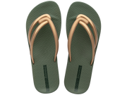 Ipanema Womens Comfy Green Gold