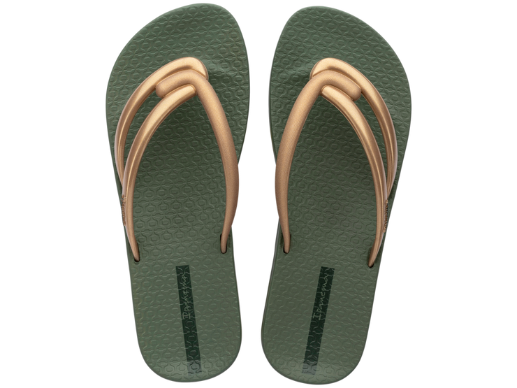 Ipanema Womens Comfy Green Gold