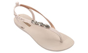 Ipanema Womens Salty II Sandal Beige Gold