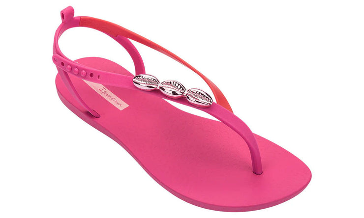 Ipanema Womens Salty II Sandal Pink Red