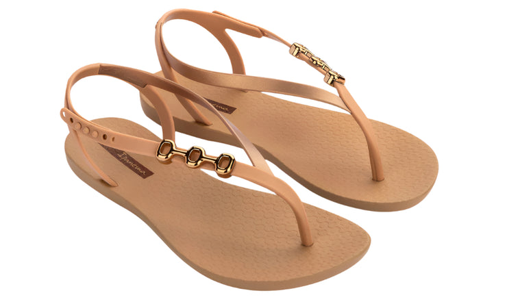 Ipanema Womens Sandal Rio Fem Beige Gold