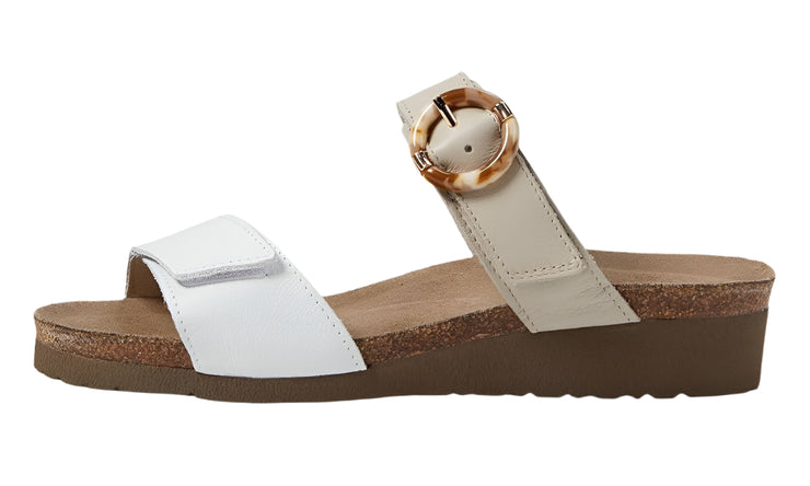 Naot Womens Anabel Ivory Soft Leather White 