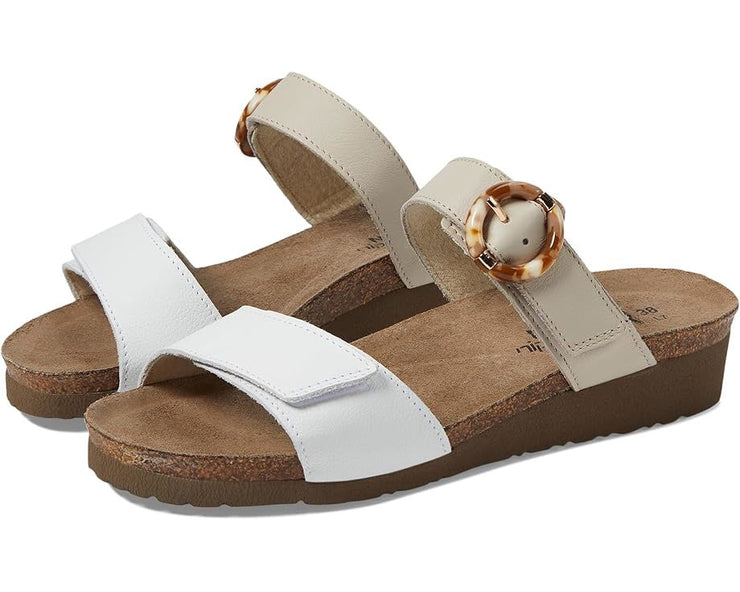 Naot Womens Anabel Ivory Soft Leather White 