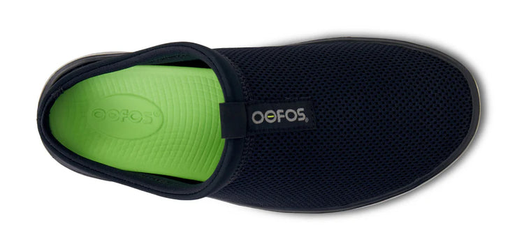 OOFOS Mens OOcoozie Sport Mule Black