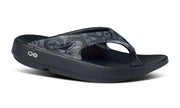 OOFOS Mens OOriginal Sport Sandal Black Water Camo