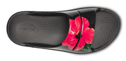 OOFOS Womens OOahh Limited Slide Sandal Hibiscus