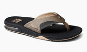 Reef Mens Fanning Fossil Raven