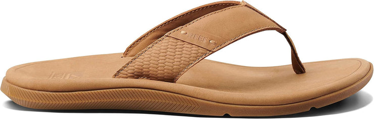 Reef Mens Leather Santa Ana Tan