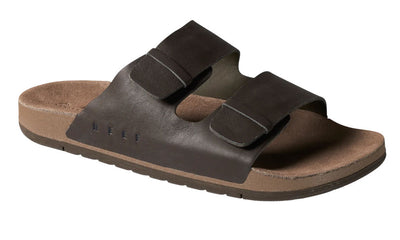 Reef Mens Ojai Two Bar Brown Leather