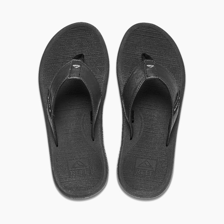 Reef Mens Santa Ana All Black