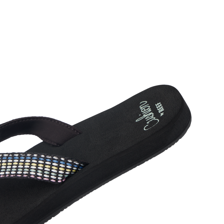 Reef Womens Baja Elana Black Frosty