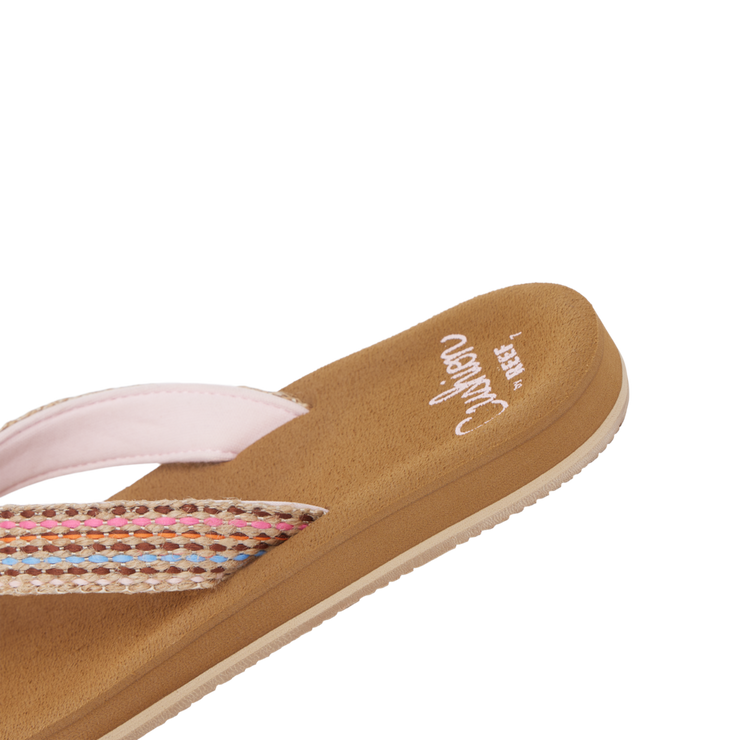 Reef Womens Baja Elana Brown Pink