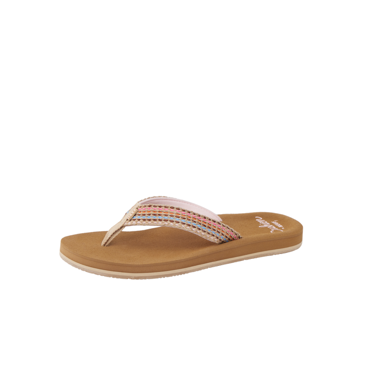 Reef Womens Baja Elana Brown Pink