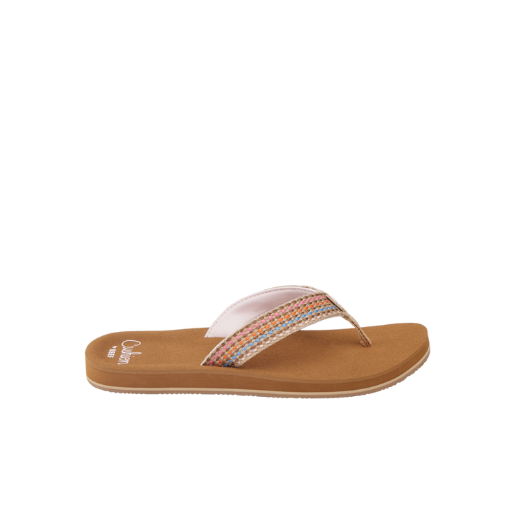 Reef Womens Baja Elana Brown Pink