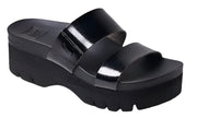 Reef Womens Cushion Vista Higher Patent Black