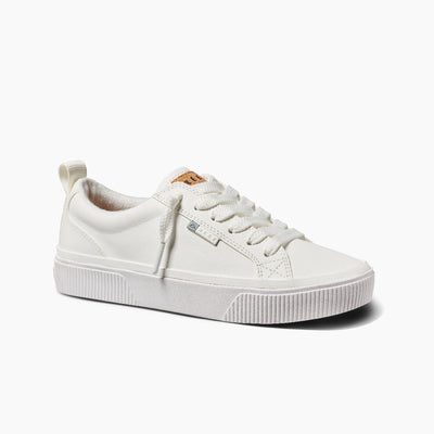Reef Womens Lay Day Dawn White Leather