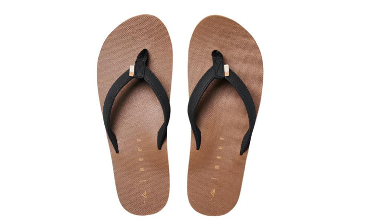 Reef Womens Solana Black Tan