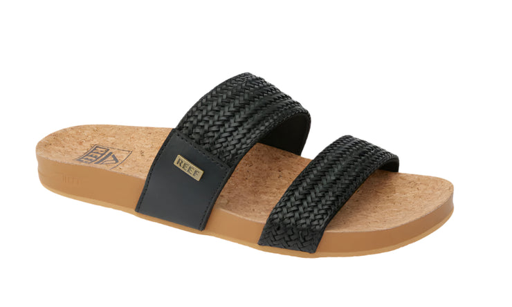 Reef Womens Vista Braid II Black Cork