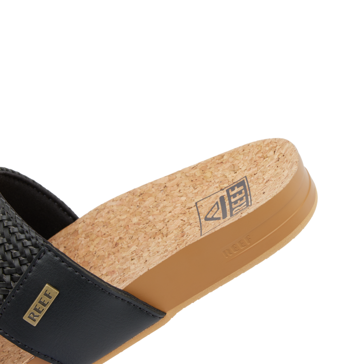 Reef Womens Vista Braid II Black Cork