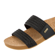 Reef Womens Vista Braid II Black Cork