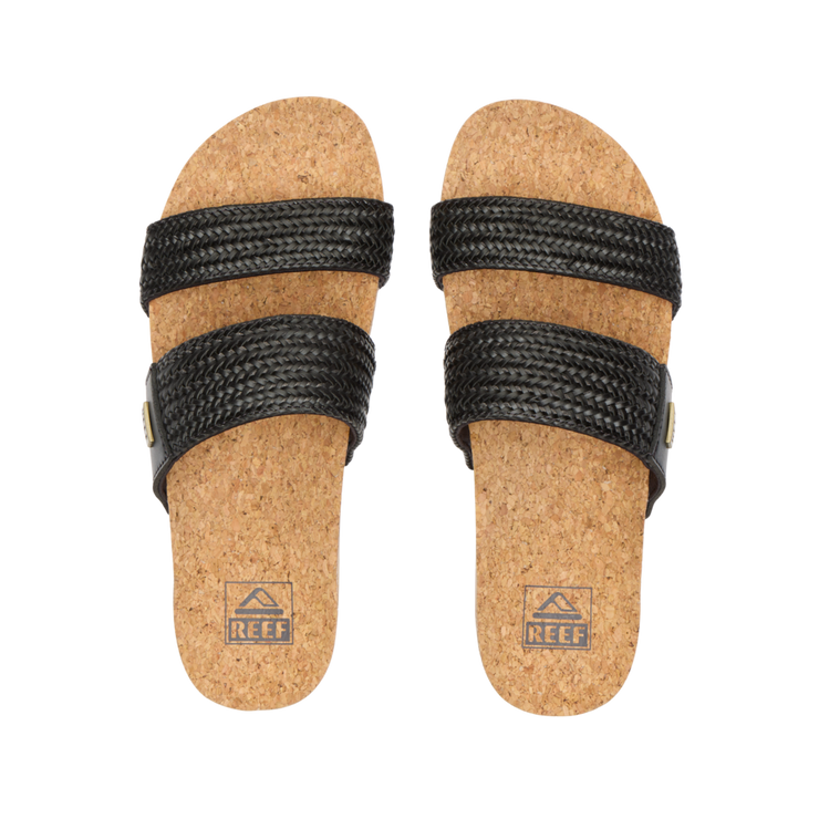 Reef Womens Vista Braid II Black Cork
