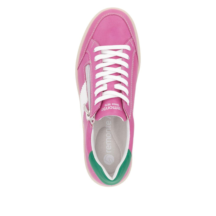 Remonte Womens Demi 02 Fuchsia White