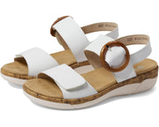 Remonte Womens Jocelyn 53 Sandals White