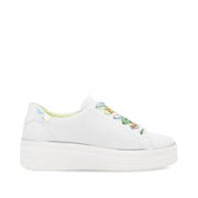 Remonte Womens Julika 06 Weiss Silber Multi Leather White Combo