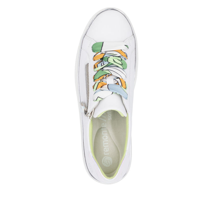 Remonte Womens Julika 06 Weiss Silber Multi Leather White Combo