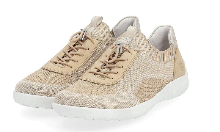 Remonte Womens Liv 18 Cord Vanilla Brown Combi