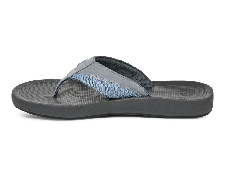 Sanuk Mens Cosmic Seas Mesh Stone Blue