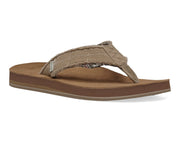 Sanuk Mens Fraid Not Soft Top Natural