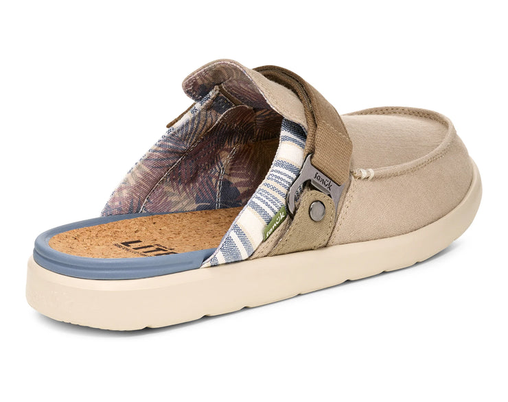 Sanuk Mens Happy Hour Lite Resort Taupe