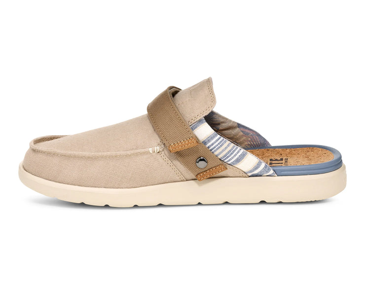 Sanuk Mens Happy Hour Lite Resort Taupe