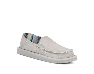 Sanuk Womens Donna Hemp Grey