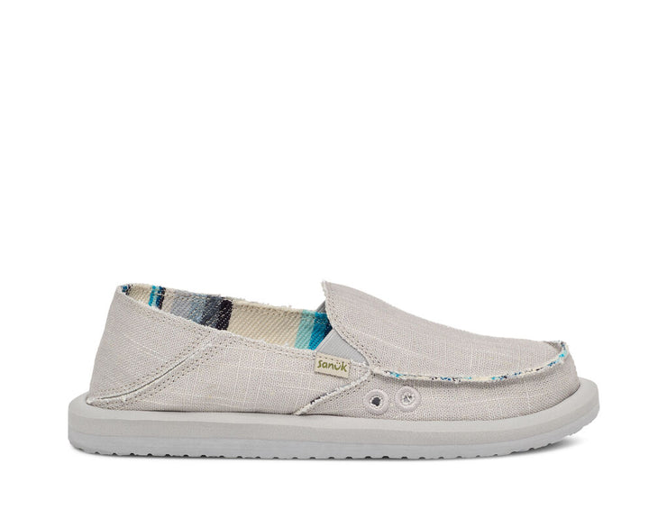 Sanuk Womens Donna Hemp Grey