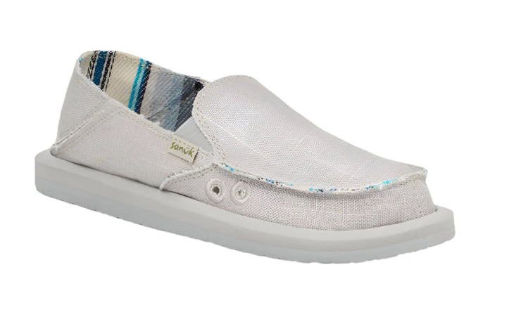 Sanuk Womens Donna Hemp Grey