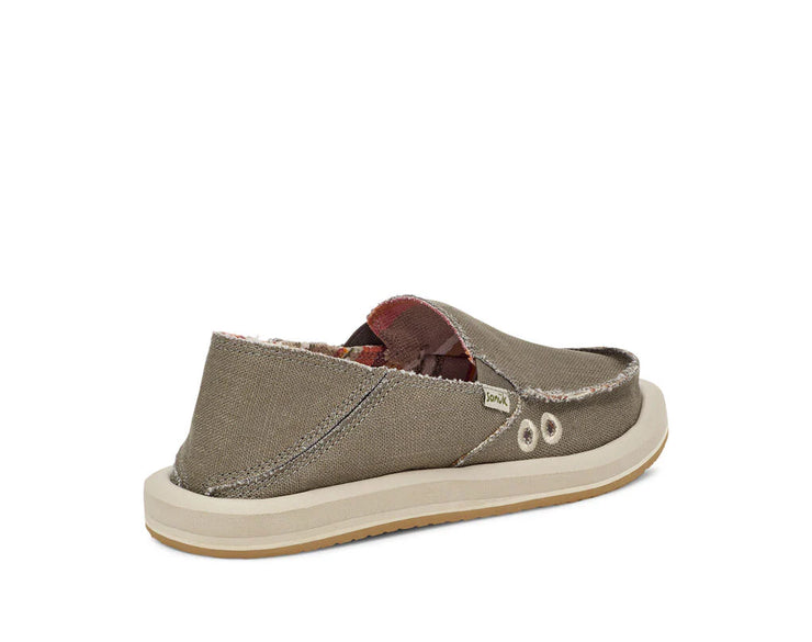 Sanuk Womens Donna Hemp Smokey Olive