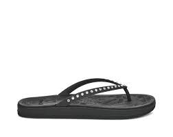 Sanuk Womens Funshine Gem Black 