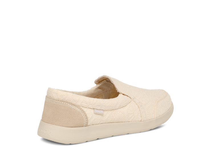 Sanuk Womens Hangout Lite Hex White